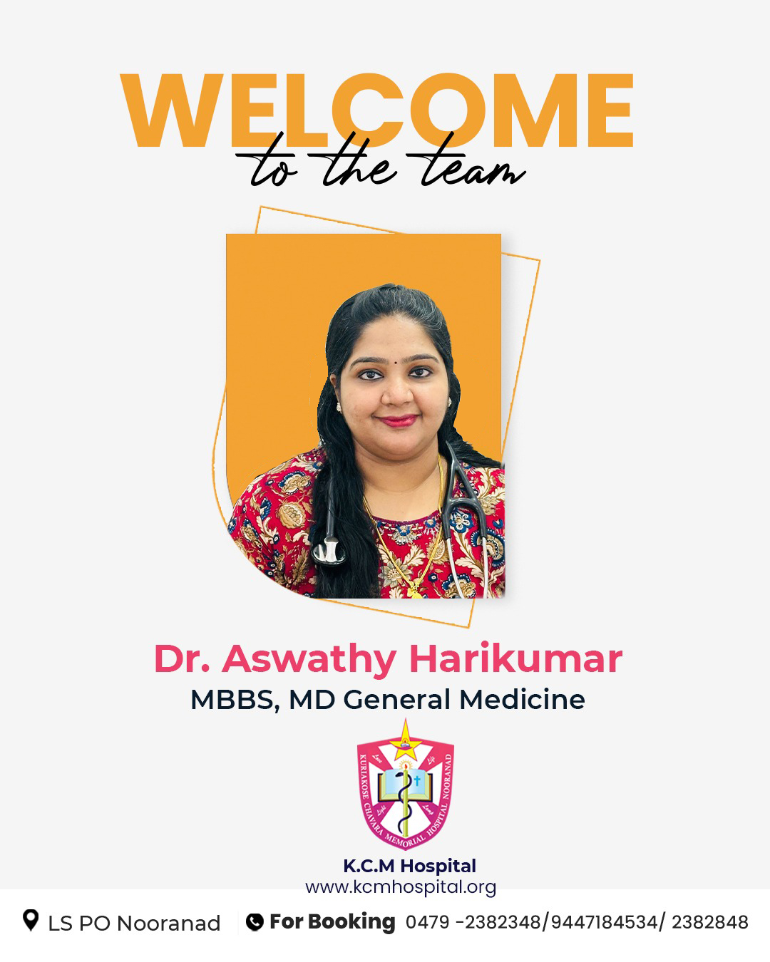 New Consultant Physician